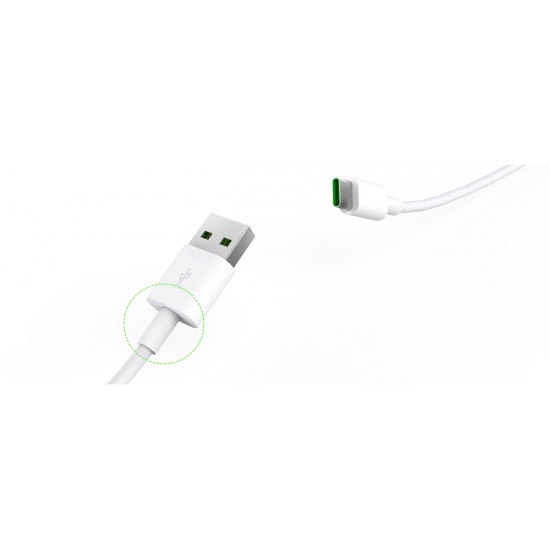 Orico кабел Cable - USB2.0 Type A to Type-C - 5A Fast Charging, white, 1m - ATC-10