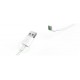Orico кабел Cable - USB2.0 Type A to Type-C - 5A Fast Charging, white, 1m - ATC-10