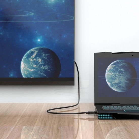 Orico Кабел Cable - Display Port v1.2 DP M / M Black 4K 5m - XD-DTDP4-50-BK