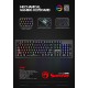 Marvo геймърска механична клавиатура Gaming Keyboard Mechanical KG916 - 104 keys, backlight - MARVO-KG916