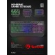 Marvo геймърска клавиатура Gaming Keyboard K656 - Wrist support, 112 keys, Backlight - MARVO-K656