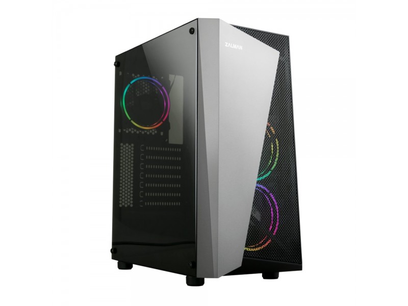 Zalman кутия Case ATX - S4 PLUS RGB - ZM-S4-PLUS