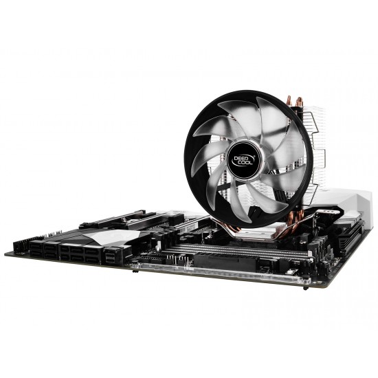 DeepCool охладител CPU Cooler GAMMAXX 300R Red LED 1151/775/1366/AMD