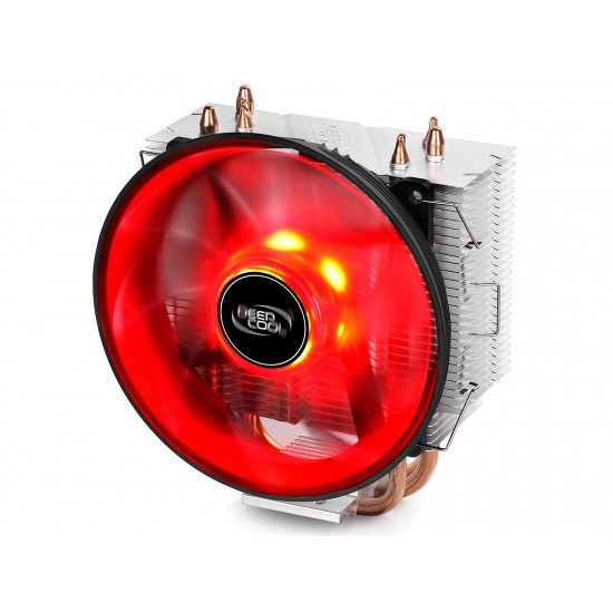 DeepCool охладител CPU Cooler GAMMAXX 300R Red LED 1151/775/1366/AMD