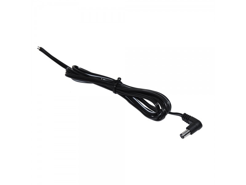 Makki кабел DC CABLE 0-48V jack 5.5x2.1mm,  2x0.5mm - 1.5m