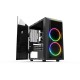 Gamdias Кутия Case mATX - Talos E1 - Addressable RGB, Tempered glass