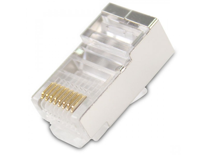 VCom конектори UTP connectors Cat6 STP/Shielded/RJ45 - 20pcs pack - NM026-20pcs