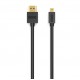 Orico кабел Cable HDMI 2.0 to Micro HDMI Type D, 4K/60Hz, 1m - HD101-10-BK