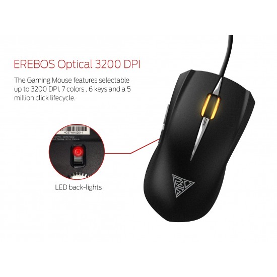 Gamdias геймърски комплект Gaming COMBO - ARES 7 Color ESSENTIAL COMBO - keyboard + mouse