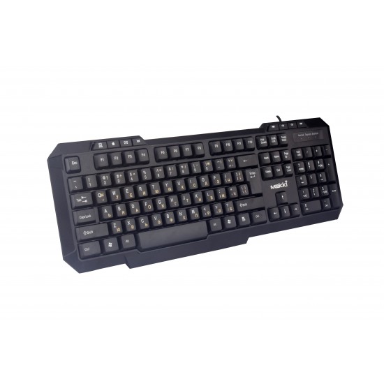 Makki Клавиатура кирилизирана Keyboard USB BG Multimedia - MAKKI-KB-106