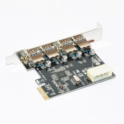Makki PCI-E card 4 x USB3.0 port - MAKKI-PCIE-4XUSB30-V1