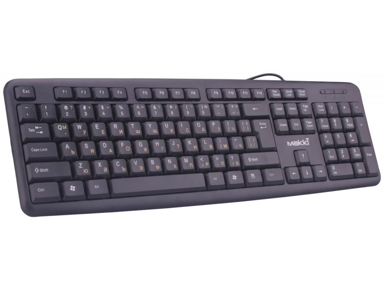 Makki Клавиатура кирилизирана Keyboard USB BG - MAKKI-KB-003