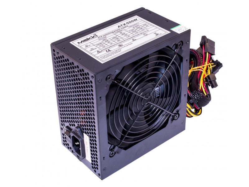 Makki Захранване PSU ATX-500W MAKKI-ATX-500-B-PCIE