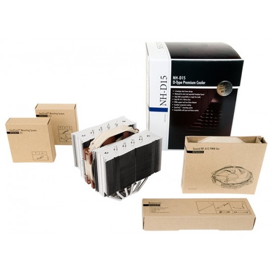 Noctua Охладител CPU Cooler NH-D15 LGA1700/1200/2066/AM4
