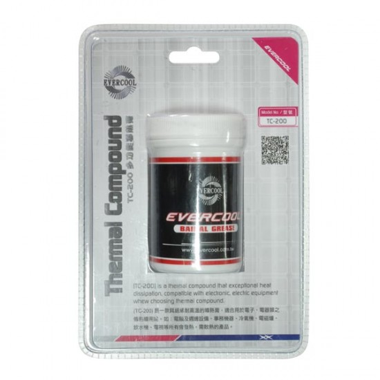 Evercool Термо паста Thermal Compound TC-200 200g - HIGH Performance