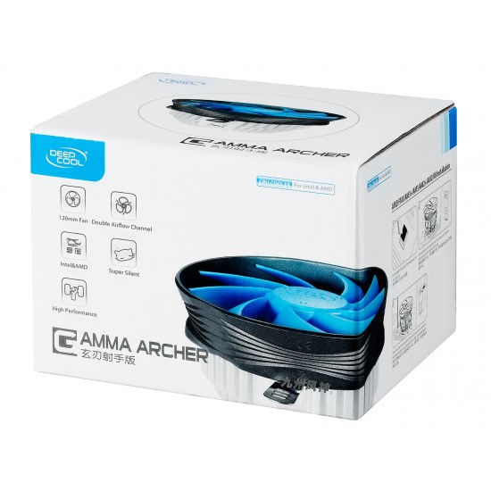 DeepCool Охлаждане CPU Cooler GAMMA ARCHER - LGA 775/1155/AMD