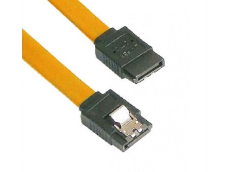 VCom Кабел SATA Cable W/Lock - CH302-Y 0.45m