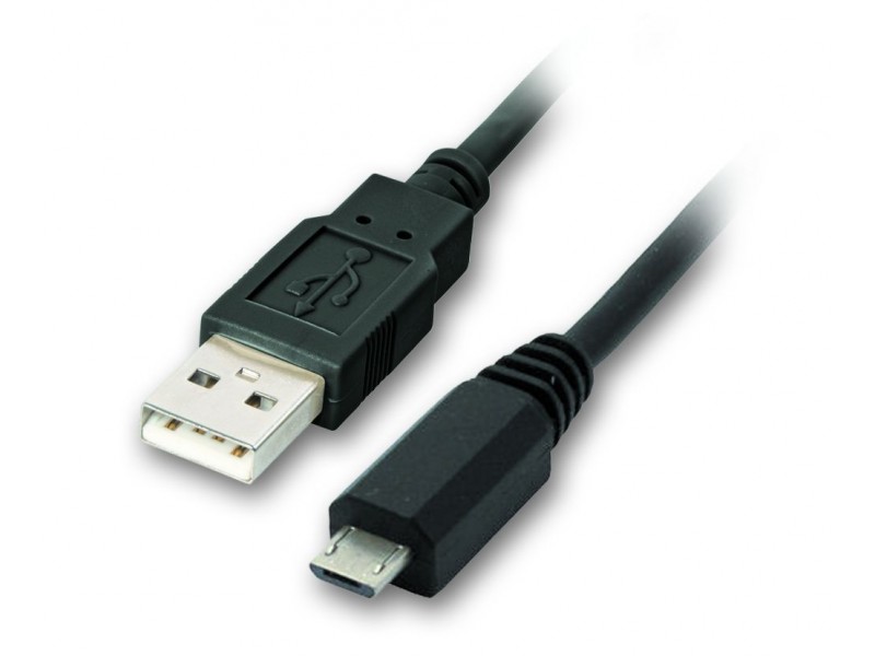 VCom Кабел USB 2.0 AM / Micro USB M - CU271-0.8m