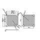 Evercool Филтър Fan Filter Metal Black - 92mm