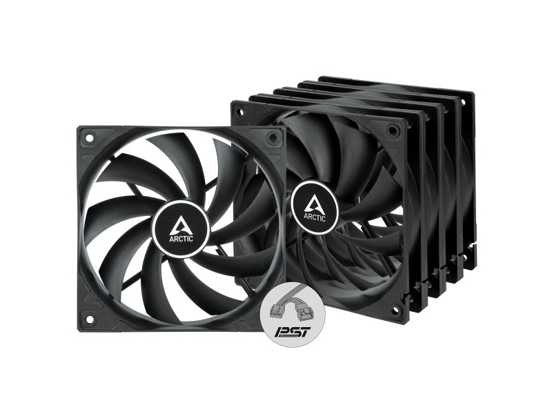 Arctic Вентилатори Arctic Fan F12 PWM PST Value Pack 5-in-1 - 120mm/230-1350rpm
