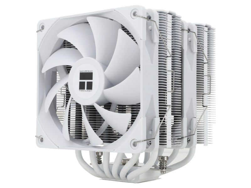 Thermalright охладител CPU Cooler Peerless Assassin 120 White - Dual-Tower - LGA1851/LGA1700/AM5