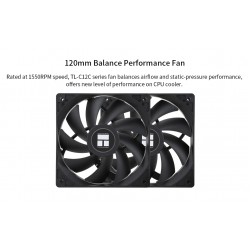 Thermalright охладител CPU Cooler Peerless Assassin 120 SE - Dual-Tower - LGA1851/LGA1700/AM5