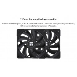 Thermalright охладител CPU Cooler Peerless Assassin 120 Black - Dual-Tower - LGA1851/LGA1700/AM5 Thermalright охладител CPU Cooler Peerless Assassin 120 Black - Dual-Tower - LGA1851/LGA1700/AM5
