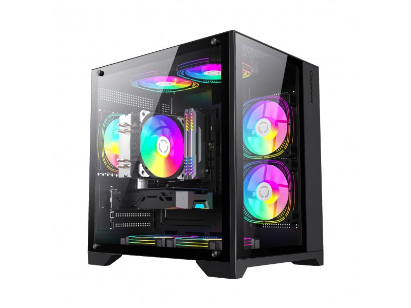 Gamemax кутия Case mATX - Infinity Mini Black