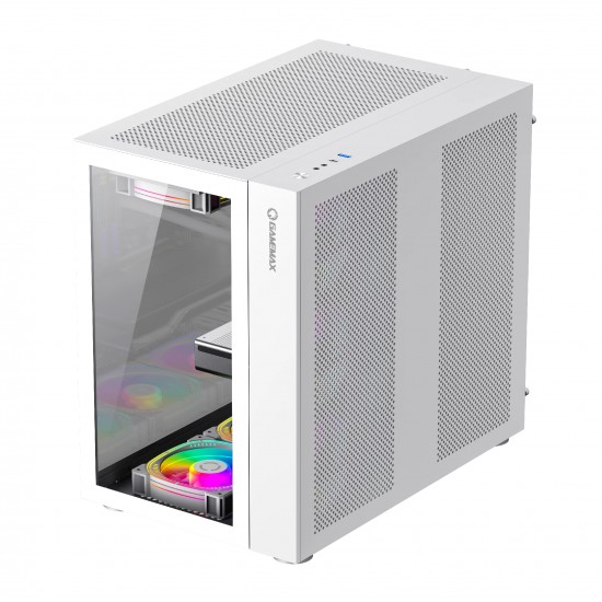 Gamemax кутия Case ATX - Infinity White