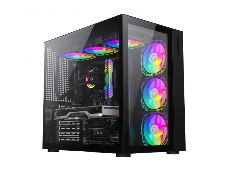 Gamemax кутия Case ATX - Infinity Black