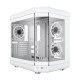 Gamemax кутия Case ATX - HYPE White - Addressable RGB