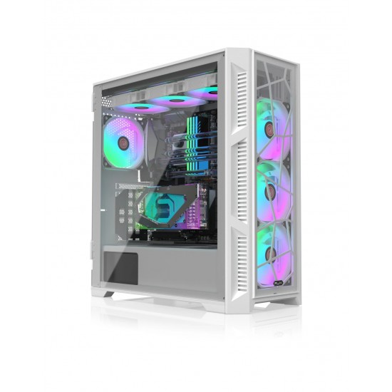 Raijintek кутия Case EATX - PONOS ULTRA WHITE TG4