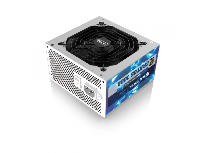 Raijintek захранване PSU ATX 3.0 1000W Gold - CRATOS 1000 WHITE