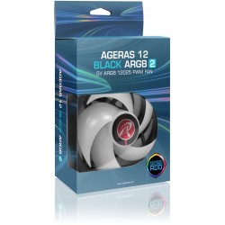 Raijintek комплект вентилатори Fan Pack 2-in-1 2x120mm - AGERAS 12 WHITE ARGB-2