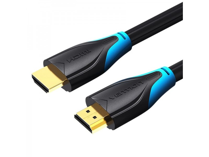 Vention Кабел HDMI v2.0 M / M 4K/60Hz Gold - 8M Black - AACBK