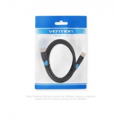 Vention Кабел HDMI v2.0 M / M 4K/60Hz Gold - 15M Black - AACBN Vention Кабел HDMI v2.0 M / M 4K/60Hz Gold - 15M Black - AACBN