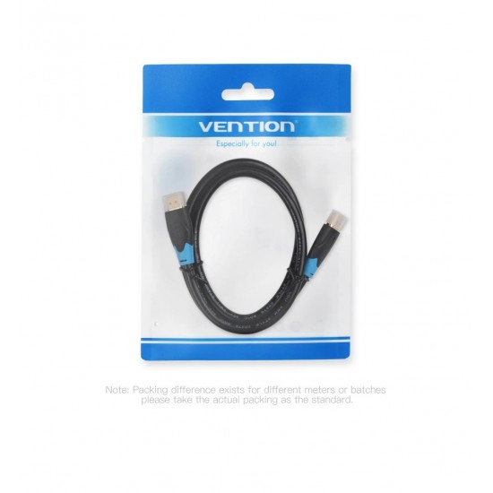 Vention Кабел HDMI v2.0 M / M 4K/60Hz Gold - 15M Black - AACBN