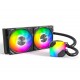 Montech водно охлаждане Hyper Flow ARGB 240, CPU Liquid Cooler, Black