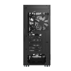 Montech кутия X3 GLASS, Mid-tower Case, TG, 6 fixed RGB Fans, Black Montech кутия X3 GLASS, Mid-tower Case, TG, 6 fixed RGB Fans, Black