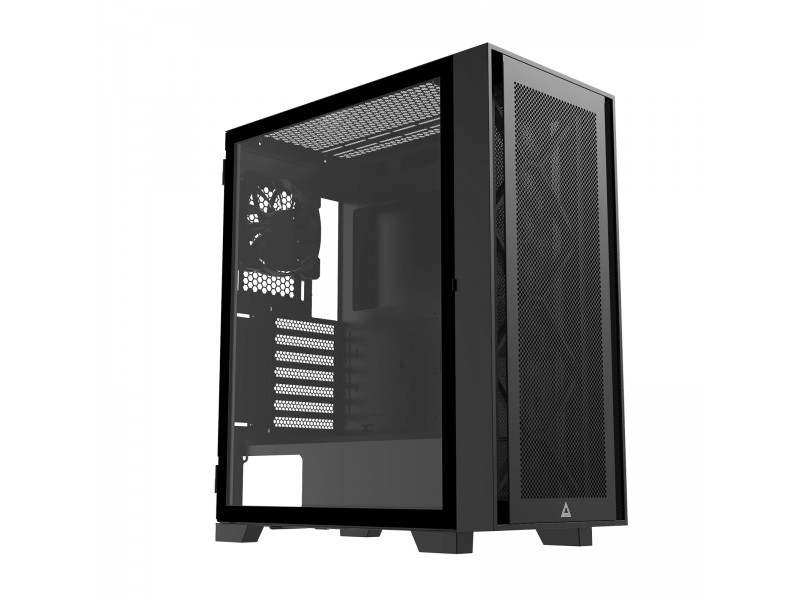 Montech кутия AIR 1000 LITE, Mid-tower Case, TG, 3x120mm Fans, Black