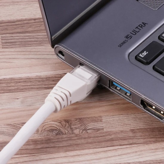 VCom Кабел LAN UTP Cat6 Patch Cable - NP612B-1.0m