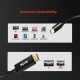 VCom кабел Cable Type-C to DisplayPort - 8K Black - CU422C-1.8m