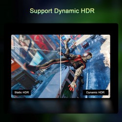 VCom Кабел HDMI v2.1 M / M 2.0m - 8K Dolby Vision HDR, Black/Grey - CG805-2.0m VCom Кабел HDMI v2.1 M / M 2.0m - 8K Dolby Vision HDR, Black/Grey - CG805-2.0m