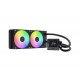 Gamdias водно охлаждане Water Cooling Chione E4-240 - LCD Screen, A-RGB