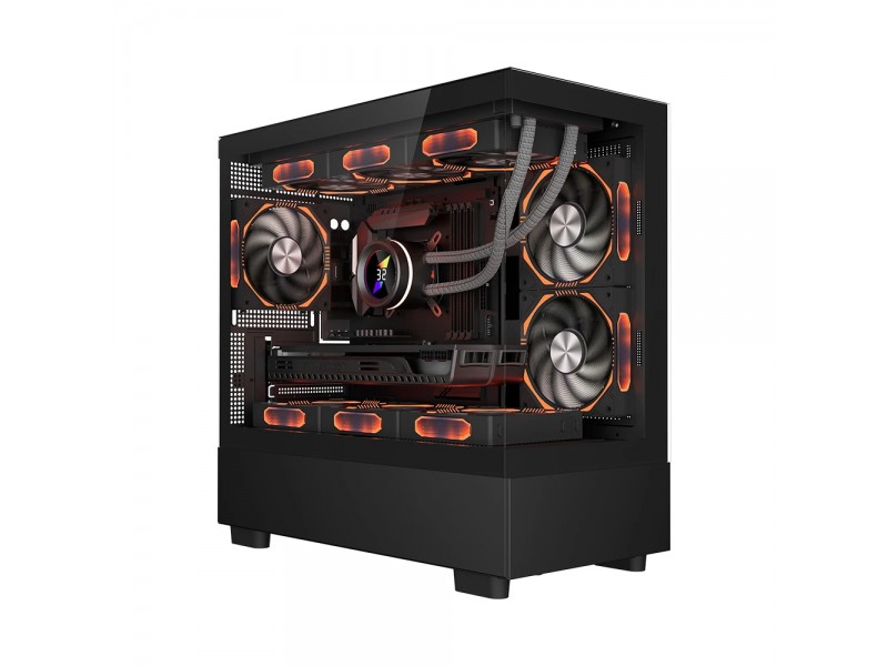 1stPlayer кутия Case mATX - MIKU Mi5 Black