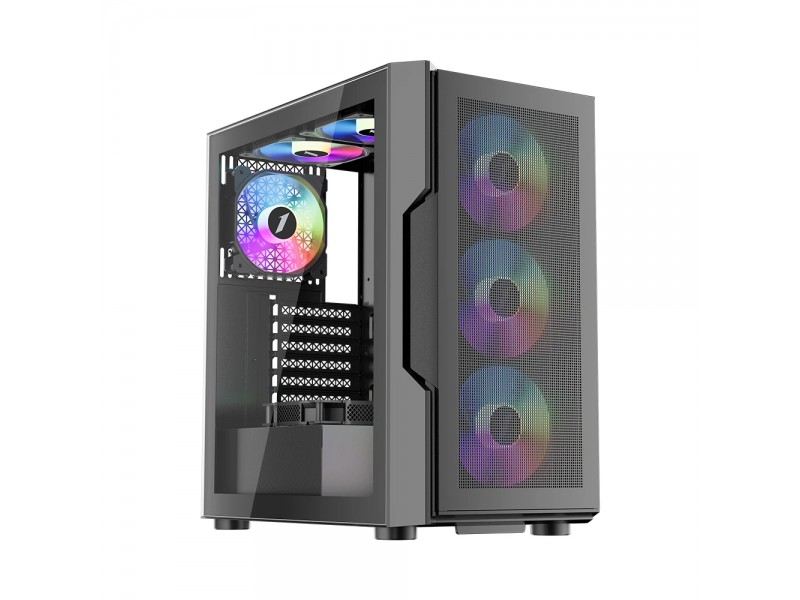 1stPlayer кутия Case ATX - TRILOBITE T7-P - 4 fans included