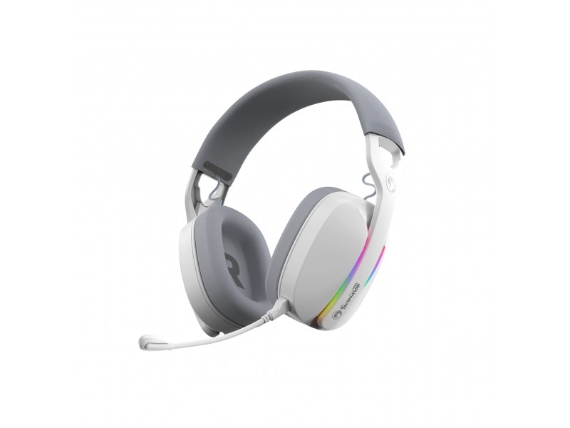 Marvo безжични геймърски слушалки Gaming Headphones Pulz 70W WH - Bluetooth, 2.4G - MARVO-HG9086W-WH