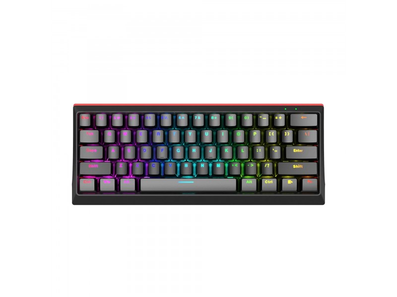 Marvo геймърска клавиатура Gaming Mechanical keyboard 61 keys TKL - Hecate 61B - KG962G - BLUE switches