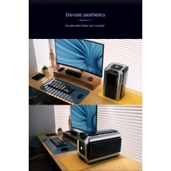 Geometric Future кутия Case mATX - Model 2 THE ARK Mesh Black Geometric Future кутия Case mATX - Model 2 THE ARK Mesh Black