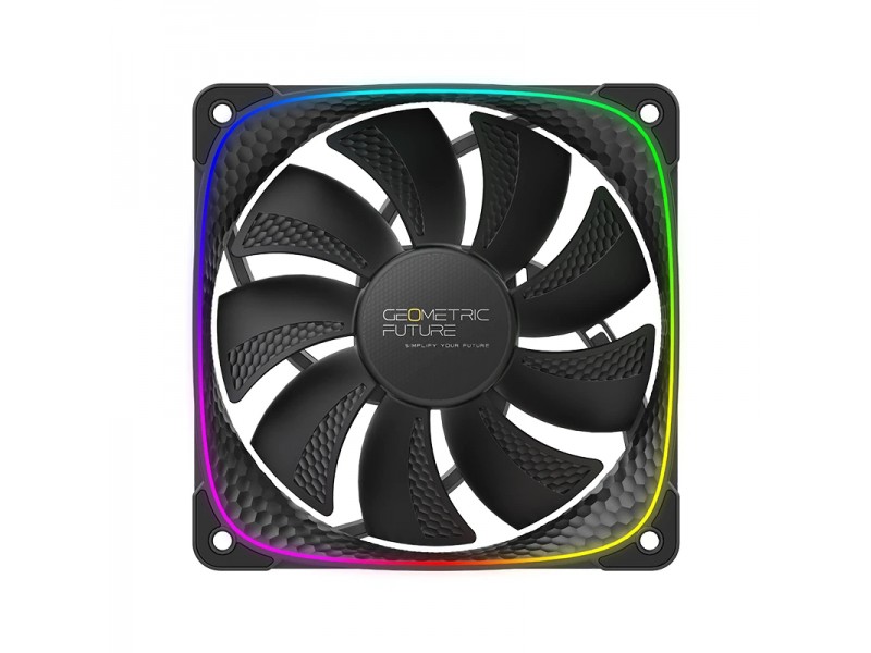 Geometric Future вентилатор Squama 2503R, REVERSE Fan, 120mm, ARGB, Black
